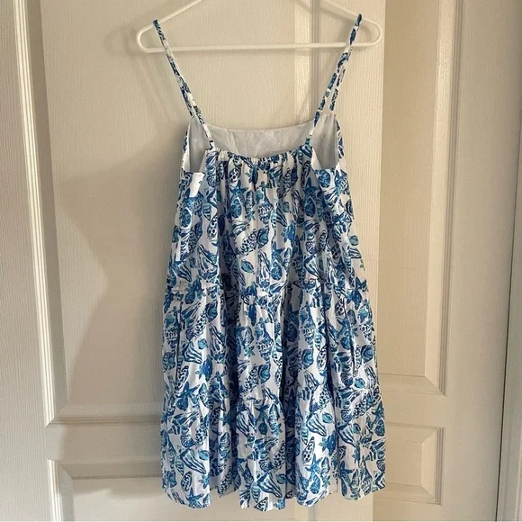 Lilly Pulitzer Alessia Dress Shell Collector Size Medium - Picture 4 of 13
